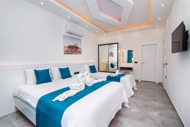 Yatak Odası - 2 Kaş Kiralık Villa Aspava