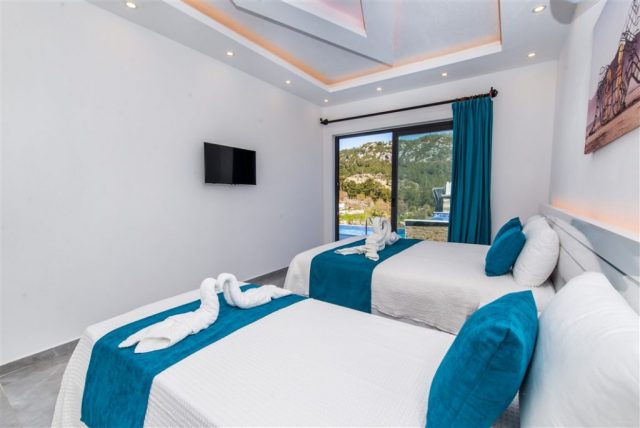 Yatak Odası - 2 Kaş Kiralık Villa Aspava