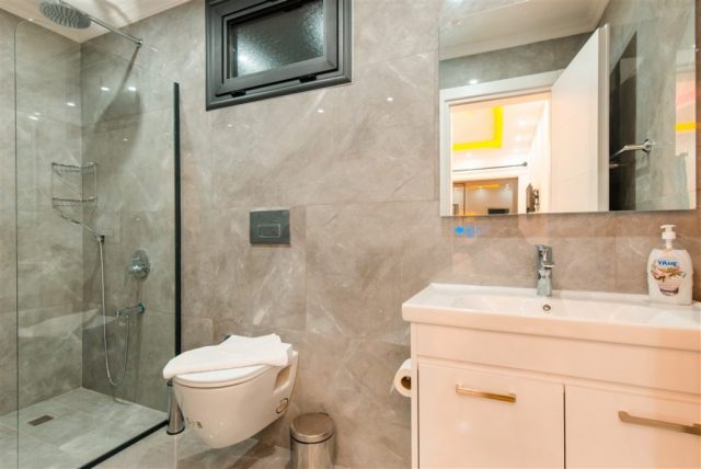 Banyo - 2 Kaş Kiralık Villa Aspava